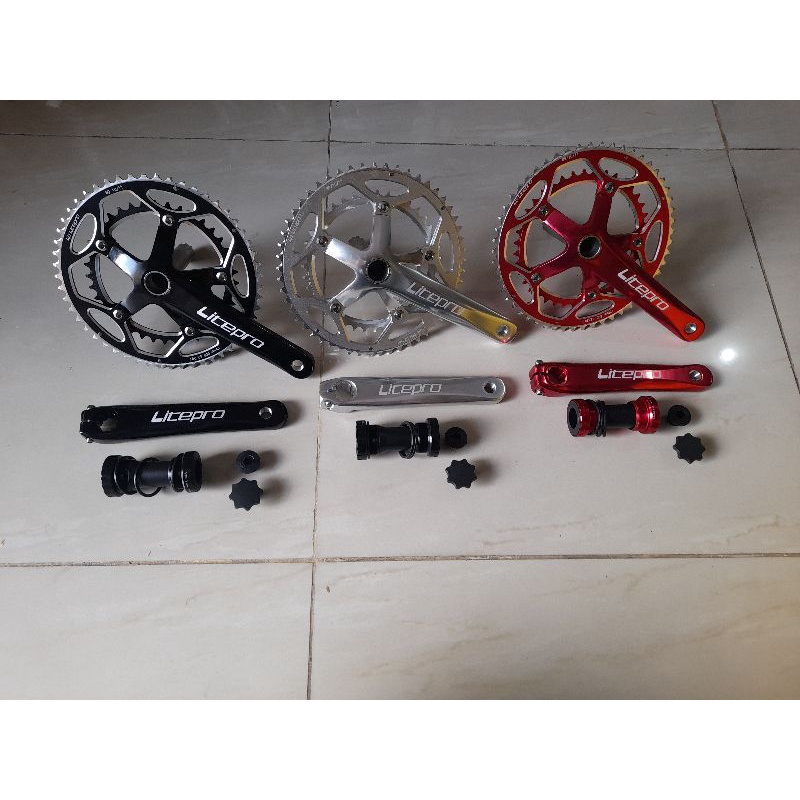 litepro crankset ht2 53-39t + bb ht2 original