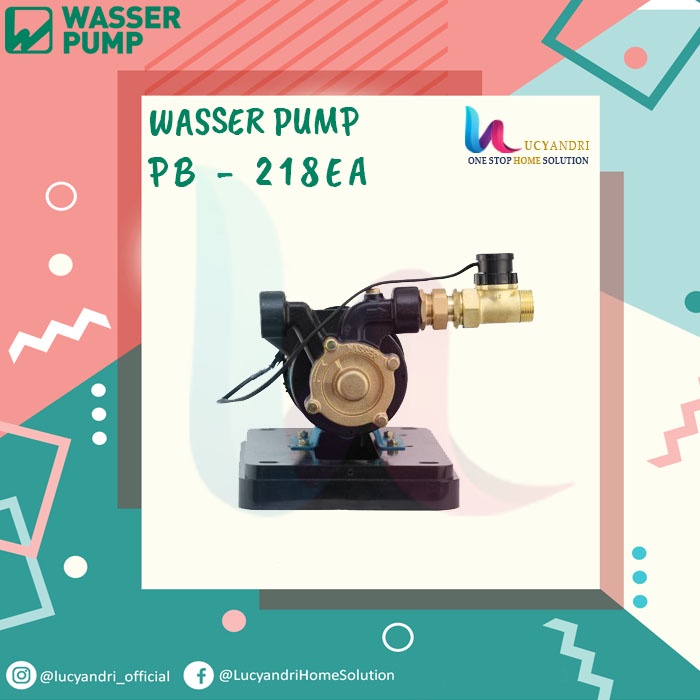 Pompa Dorong Booster Pump Wasser PB-218 EA