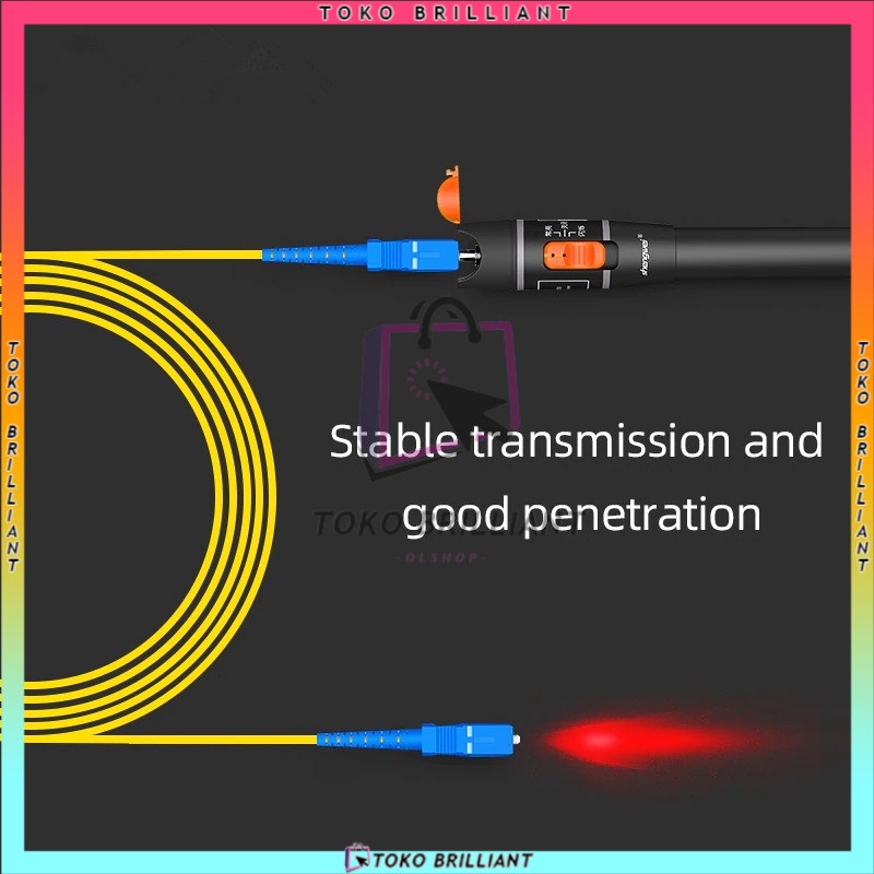 VFL 5MW 10MW 20MW 30MW Visual Fault Locator Fiber Optik Laser senter  0-30km [NON BATRAY]