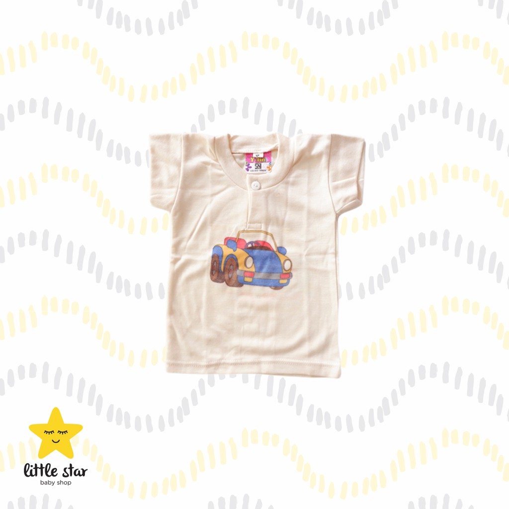 Y Lin 3 PCS Baju Kaos Atasan Anak Bayi Newborn Cewek Cowok