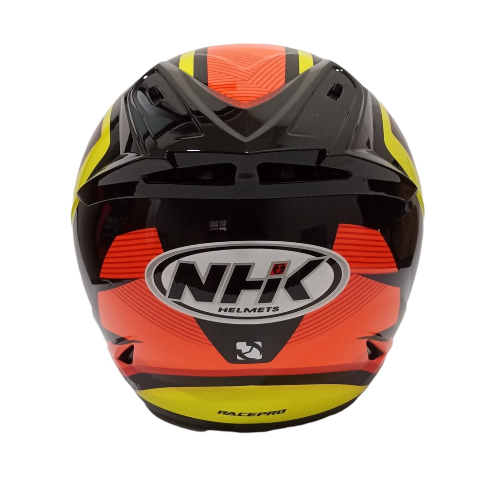 HELM FULL FACE NHK MOTIF RACE PRO FROTON BLACK ORANGE