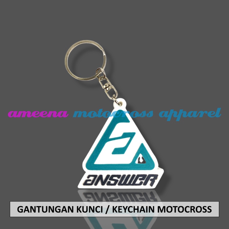 Gantungan Kunci Motocross - Keychain Trail MX - Gantungan Kunci Trabas - Keychain Enduro - Souvenir Trail - Keychain Souvenir - AN007