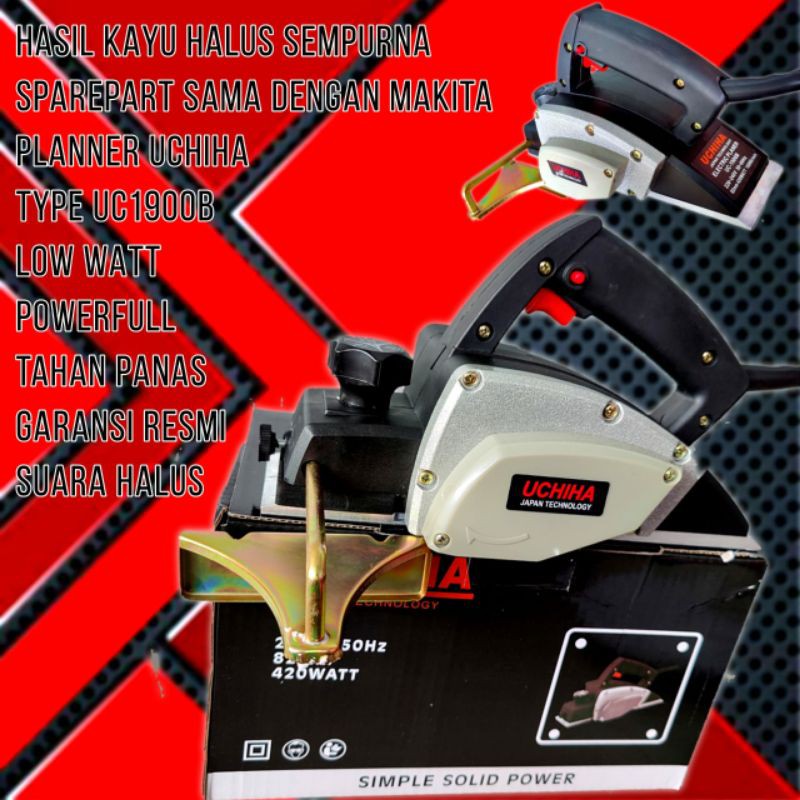 Promo Mesin Serut / Pasah / Sugu  Planer Merk Uciha Type 1900B JAPAN Teknologi Setara Makita