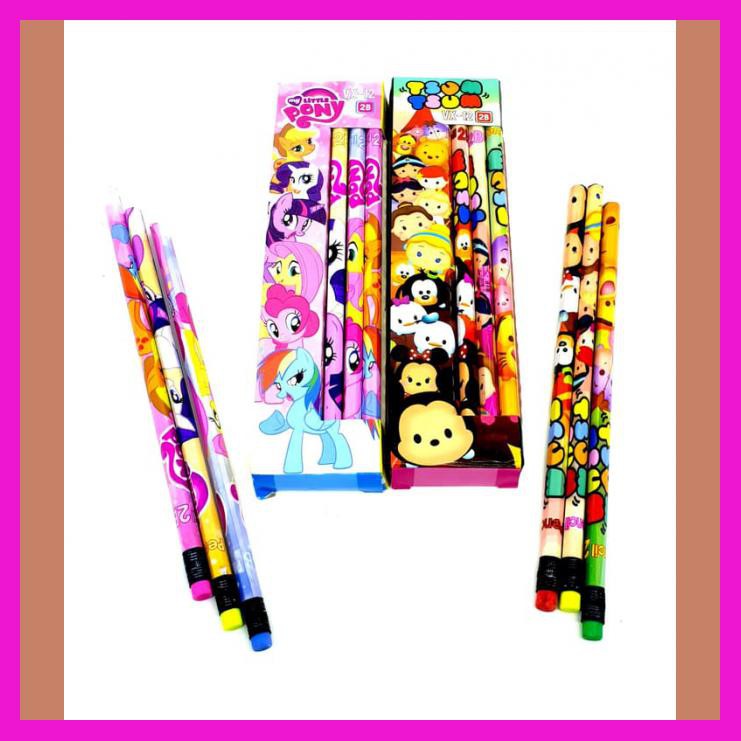 

PENSIL KAYU 2B PENGHAPUS GAMBAR KARAKTER