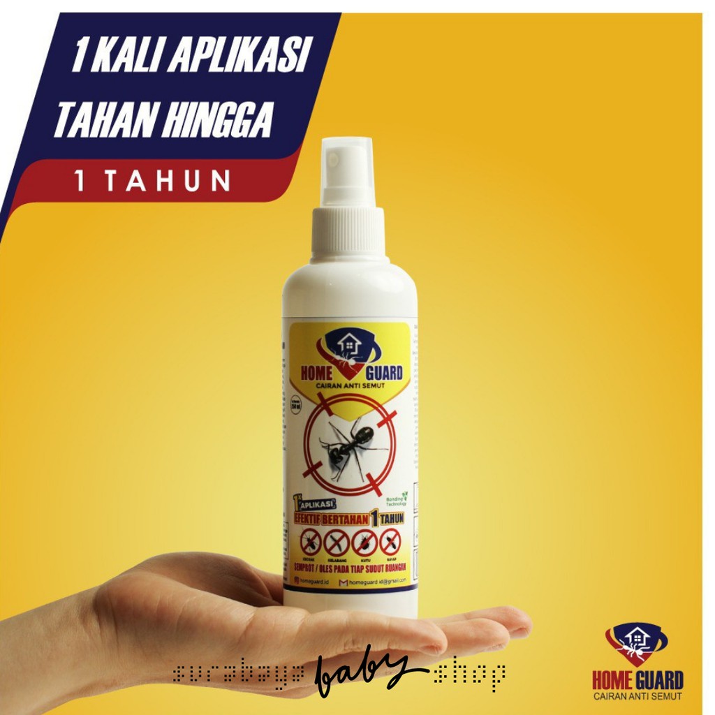 HOME GUARD CAIRAN ANTI SEMUT 100 ML/250 ML/ 500 ML CAIRAN ANTI KECOAK FREE MASKER