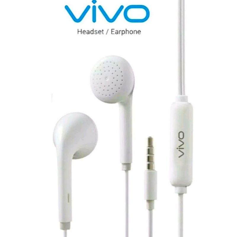 HEADSET VIVO ORIGINAL/HEDSET/HANSFREE/EARPHONE/BASS STEREO/V2026/1904/1609/1601/1817/1610/1820/1812/