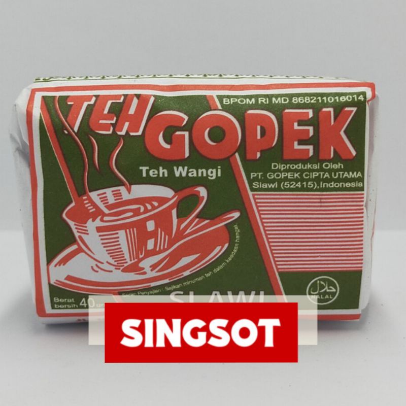 

TEH GOPEK SLAWI TEGAL 40gr