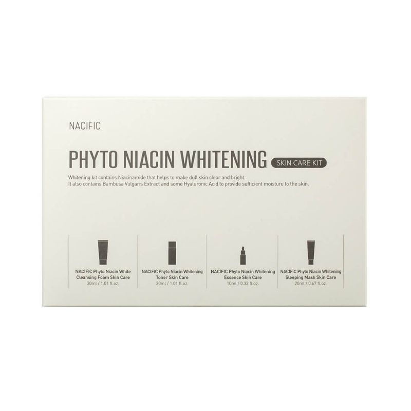 Nacific phyto niacin whitening kit skincare