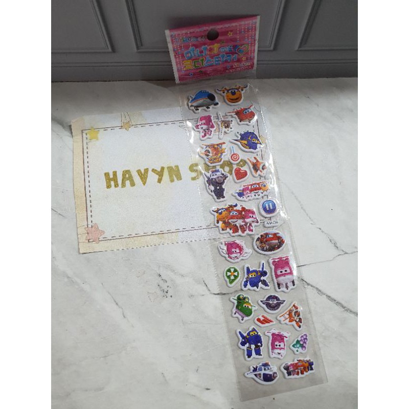 sticker/stiker TANGGUNG-Plane