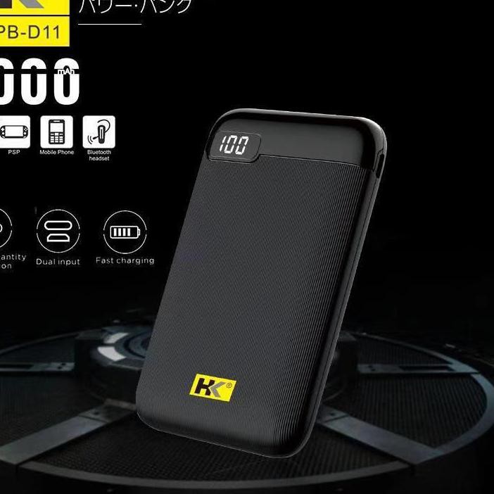 ✤ POWERBANK HK D11 HKD11 5000mah 1 usb LCD ♤