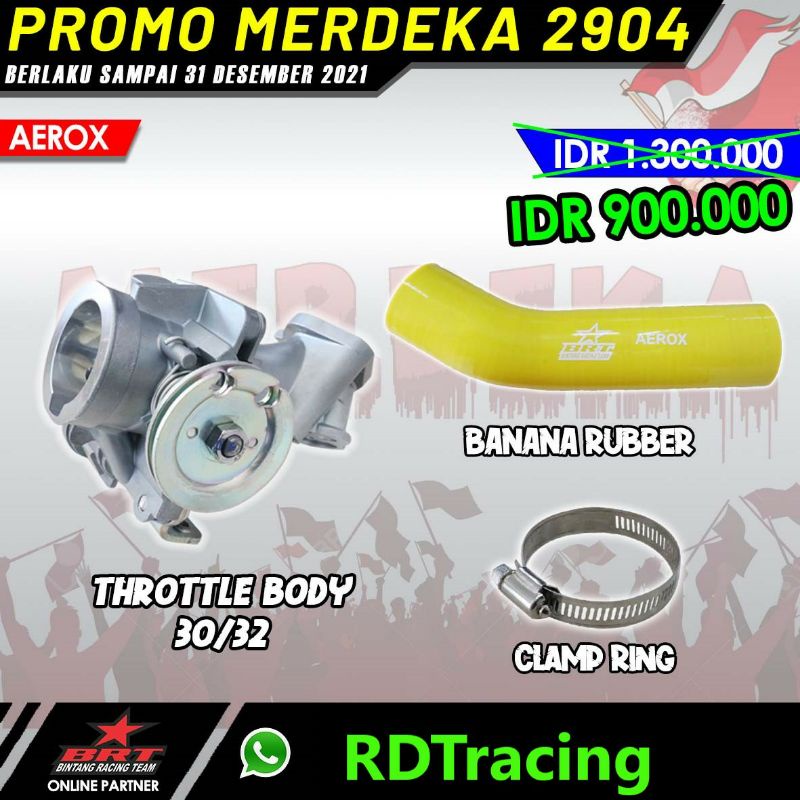 Throttle body aerox Brt Tb