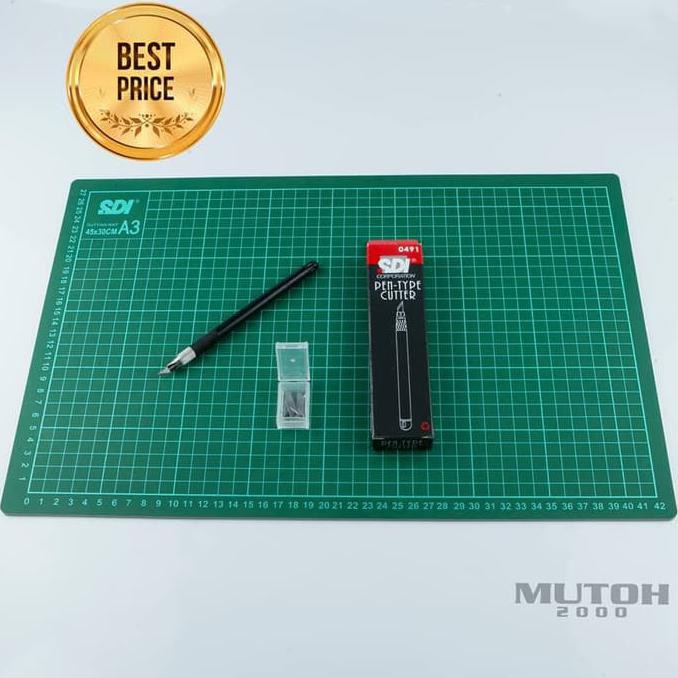 

Cutting Mat A3 + Cutter Pen SDI