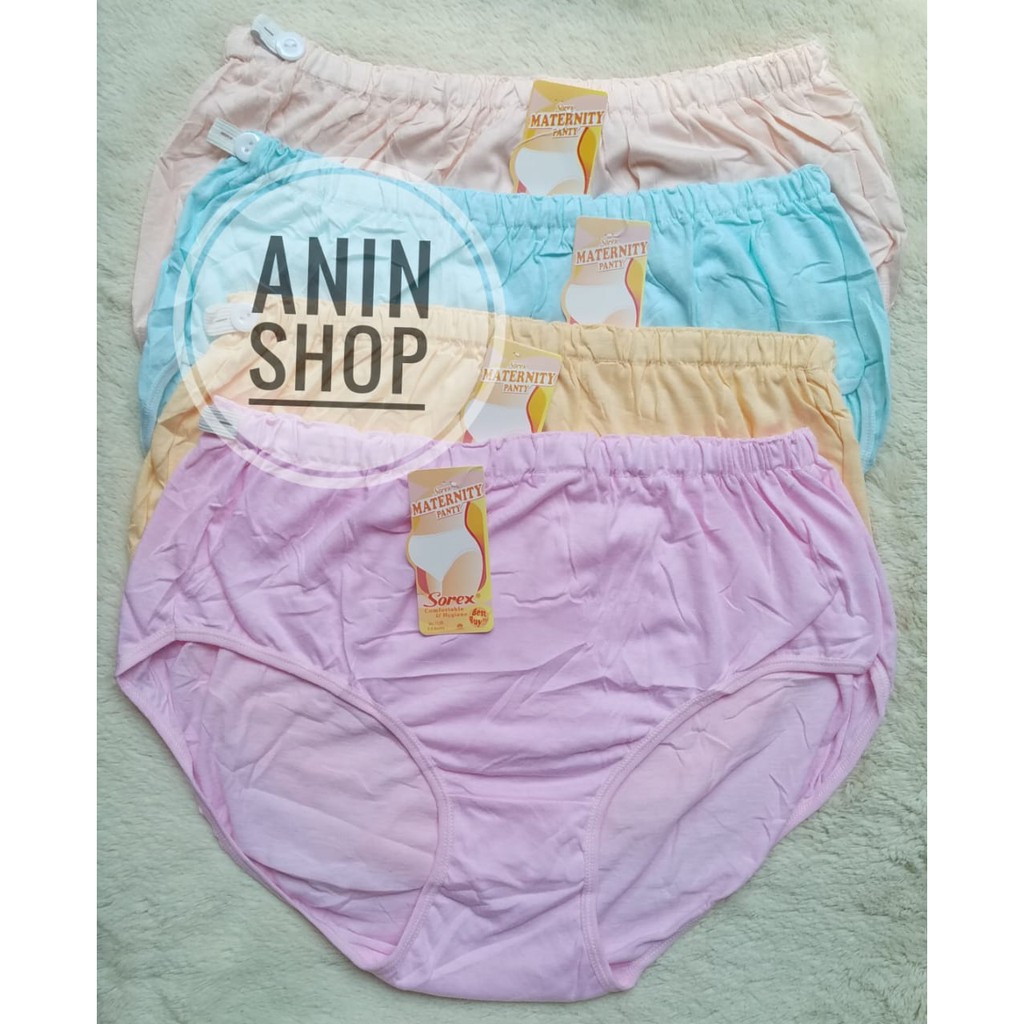 Celana Dalam Sorex Hamil 1128 / CD Ibu Hamil Karet Kancing | celana dalam ibu hamil | cd sorex hamil