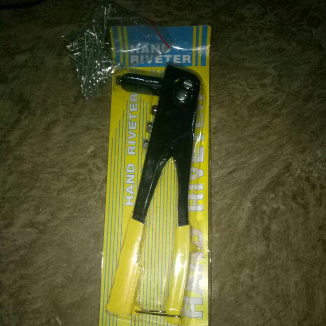 Eelic Tar-w10i Mix Tang Rivet  Hand Reveter 10 Inch + 50 Pcs Paku Tang Rivet Pak-3.2x5mm
