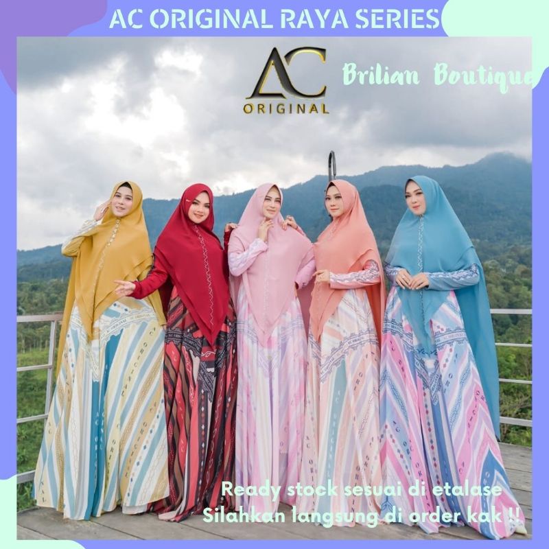 AC ORIGINAL RAYA SERIES GAMIS SYARI ORI BY AC ORIGINAL