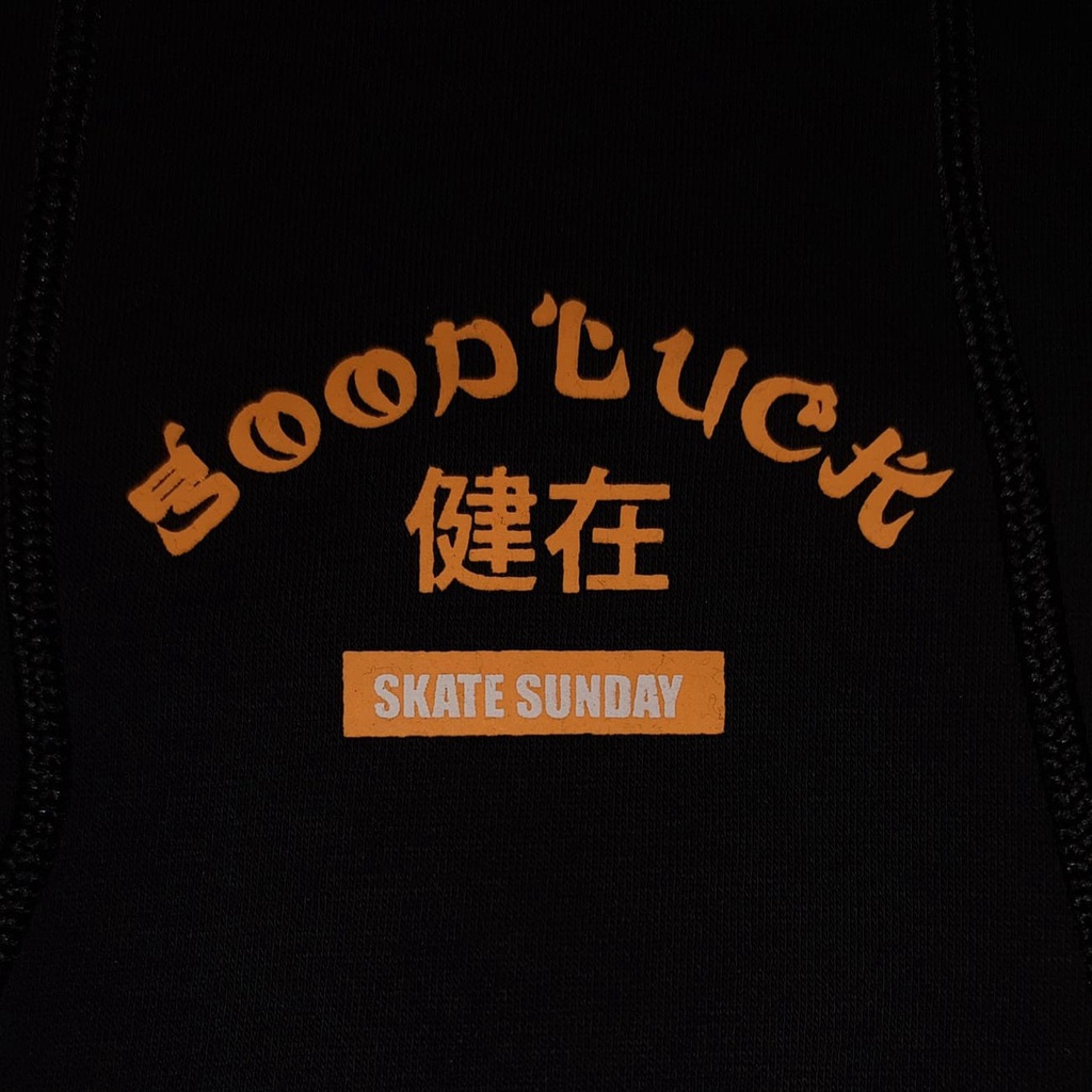 Jaket Sweater Hoodie SUNDAY CAT – Black Edition Fashion Trendy Casual Pria Good Brand Quality Stylish