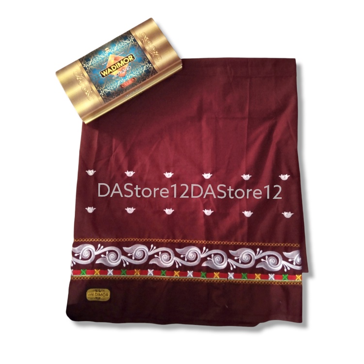 SARUNG WADIMOR / SARUNG BORDIR WADIMOR / SARUNG TENUN WADIMOR MOTIF PINTO ACEH / SARUNG PRIA DEWASA