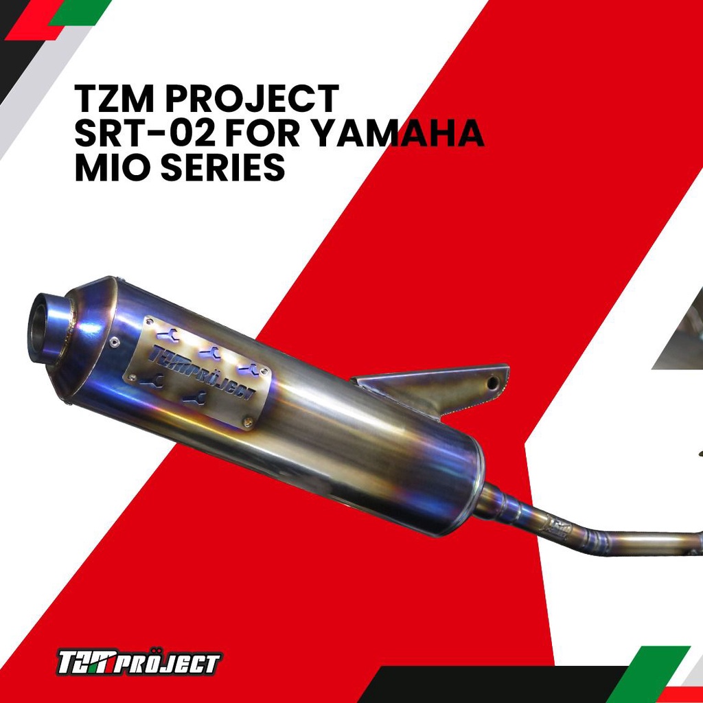 TZM Project Knalpot SRT - 02 For Yamaha Mio Series By  TZM Project