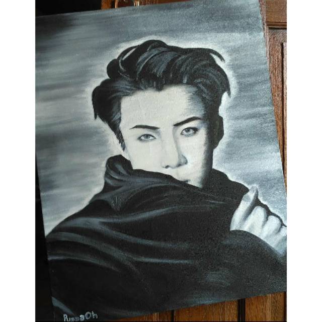 

LUKISAN CANVAS SEHUN EXO