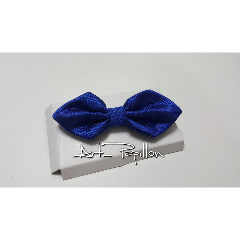 Dasi Kupu Kupu Biru Lancip