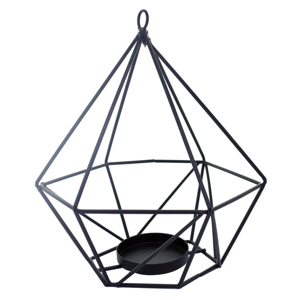 

JYSK Tempat Lilin Candle Holder 17D186 14X14X16CM Black