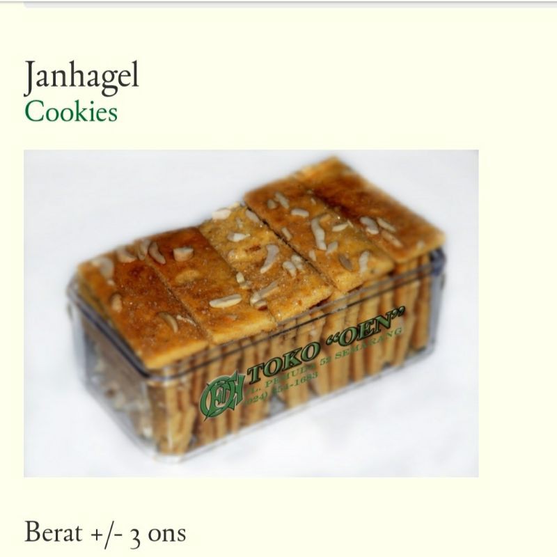 

Roti Jan Hagel Toko Oen. Oleh oleh khas semarang