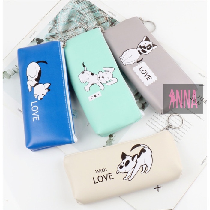 

Promo Shopee TP0028 Tempat Pensil Love Dog / Tempat Kosmetik - Putih Termurah