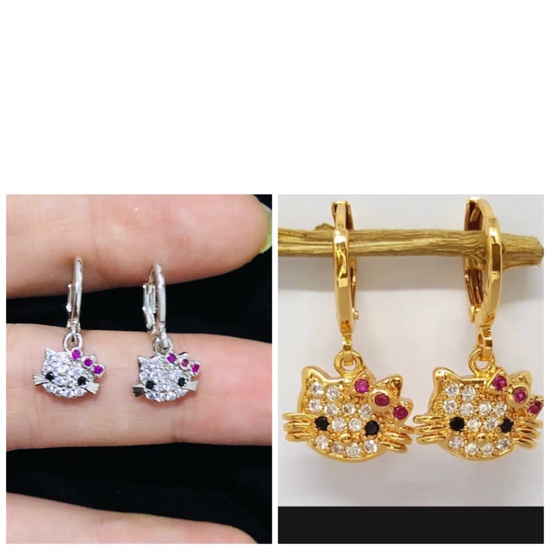 Anting hello kitty mata