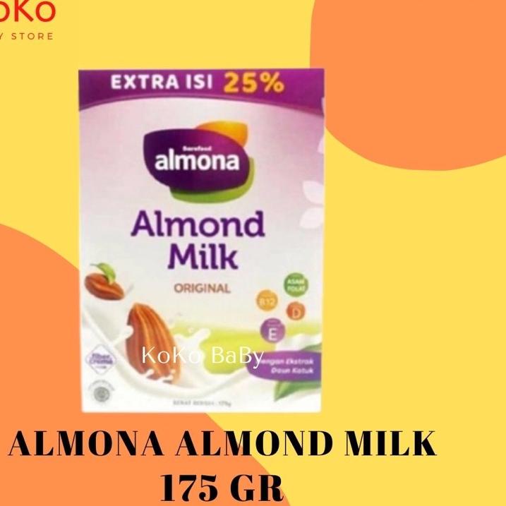 id w3W7i-- EVEN 8.8 TERMURAH - Almona Almond Milk 175 gr Dark Coklat