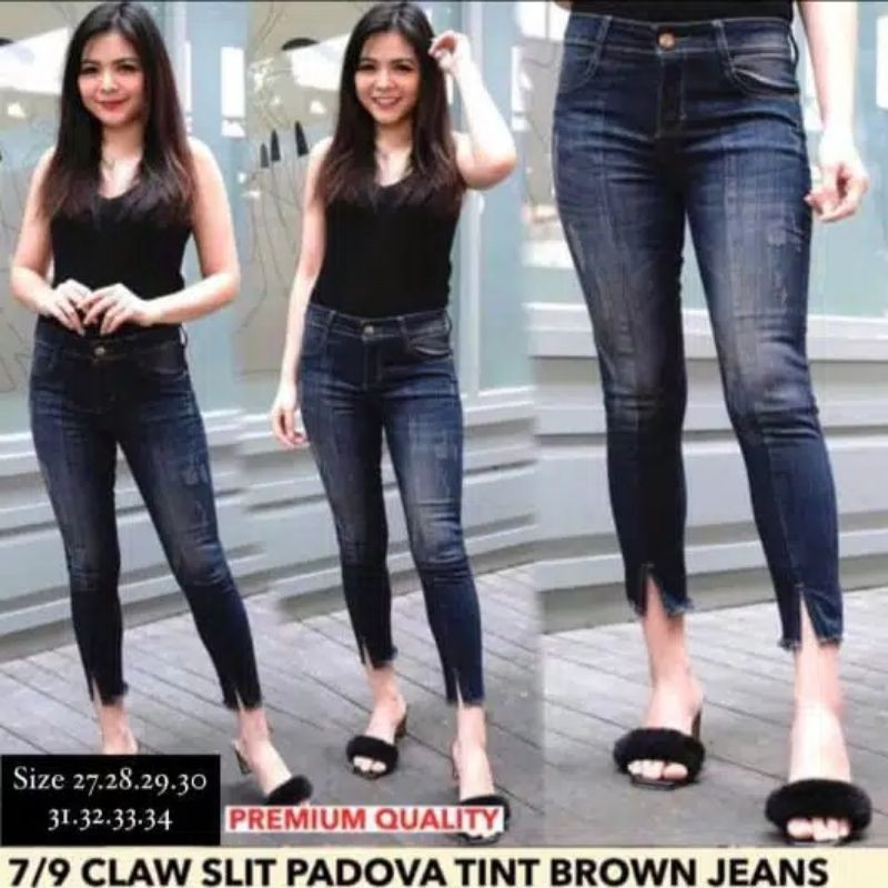 RA_OKINA JEANS/CELANA JEANS 7/9 WANITA
