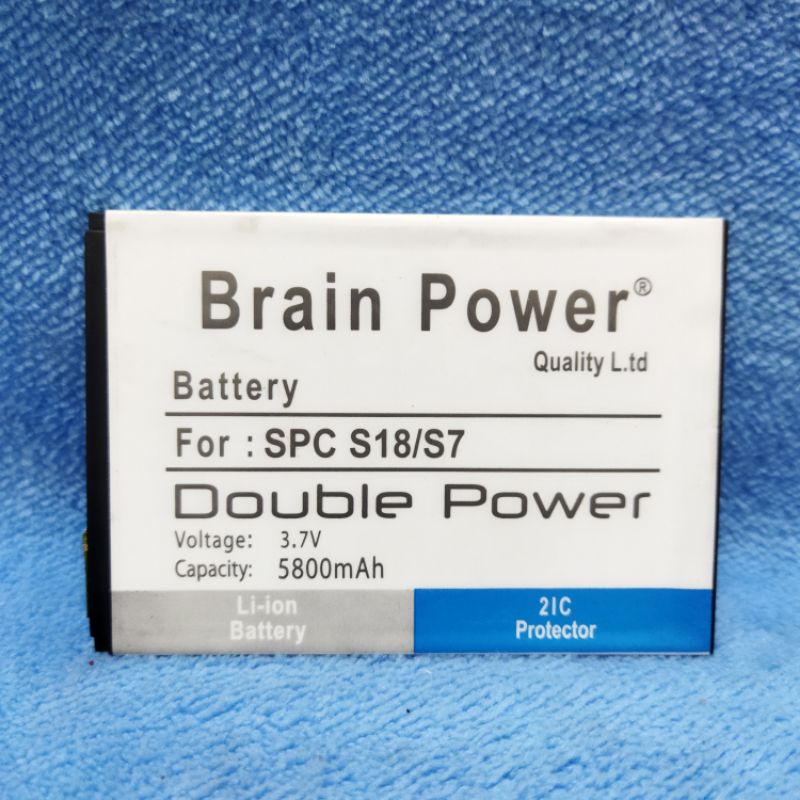 baterai batre SPC S18/S7 double power