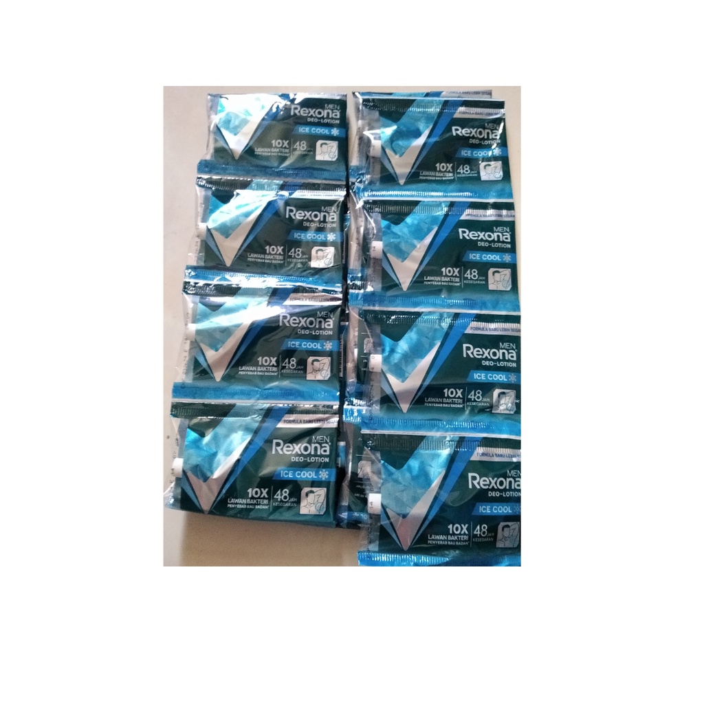 REXONA DEO LOTION ICE COOL SACHET 9G