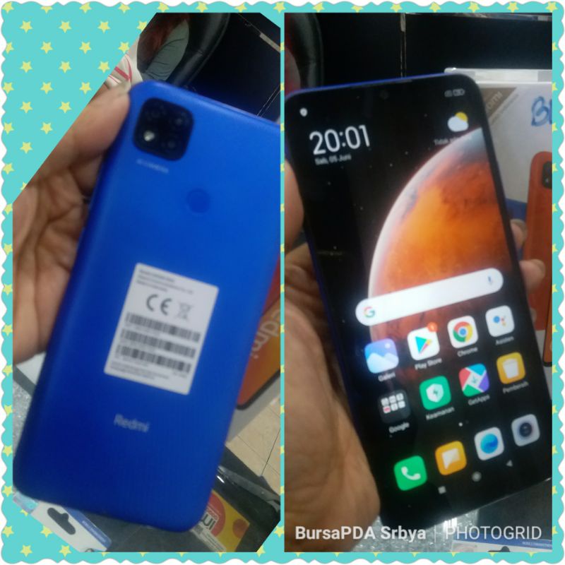 Sale HP Xiaomi redmi mulus bagus garansi resmi imei terdaftar-Redmi 9C ram4-64gb B