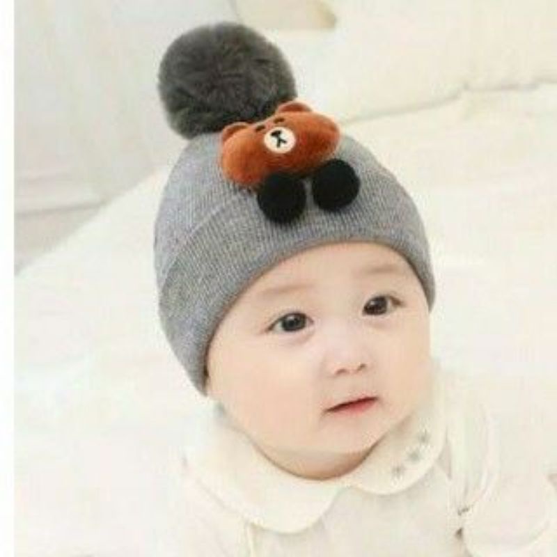 TOPI KUPLUK BAYI BONEKA /KUPLUK BAYI RAJUT |Fashion