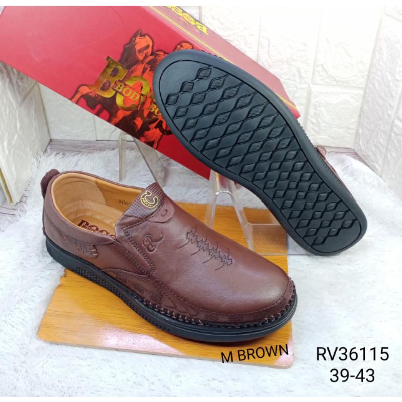 SEPATU KULIT ASLI PRIA BODY BOSS RV36115