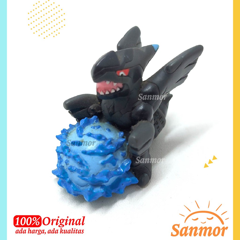 Pokemon Finger Doll Figure Zekrom Attack Motion ORIGINAL