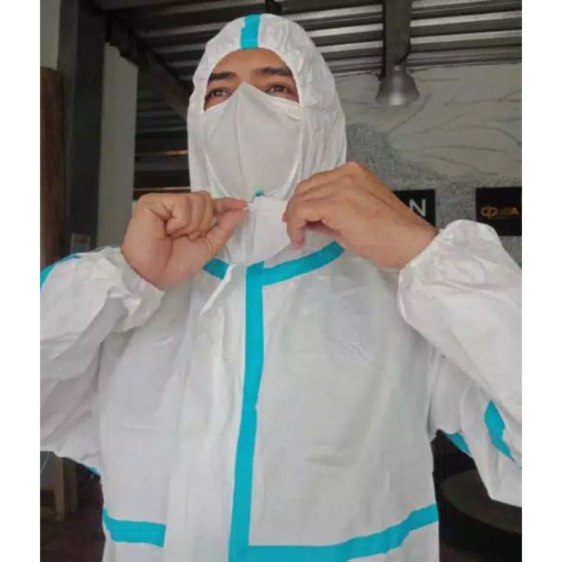 APD hazmat / baju hazmat suit / coverall hazmat suit / baju pelindung diri / baju hazmat