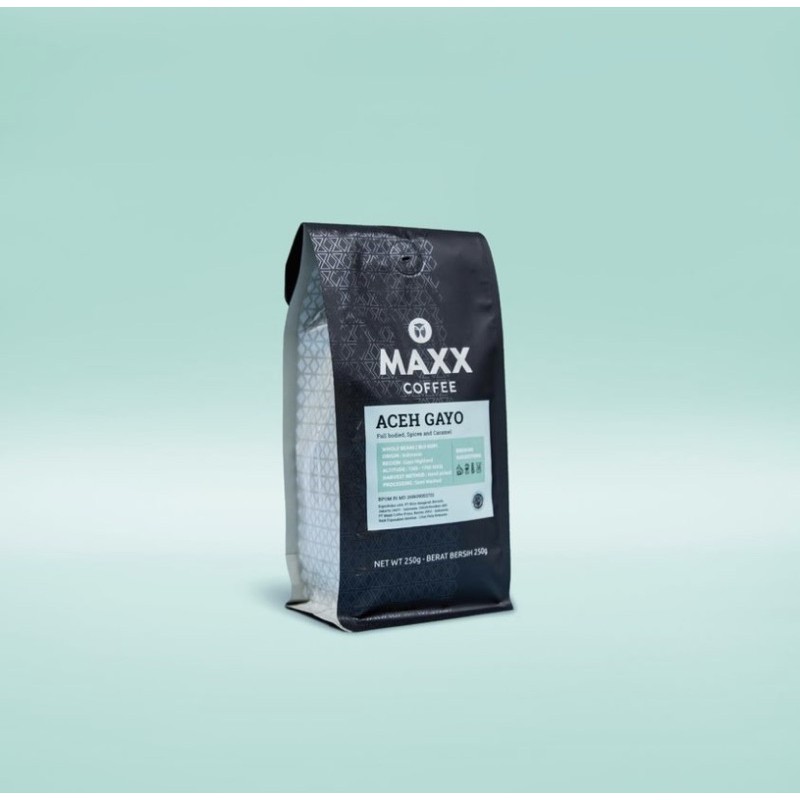 

Kopi/biji kopi Maxx Coffee Aceh Gayo 100% Arabica Espresso Roast Coffee Whole Beans (Best Seller!!)