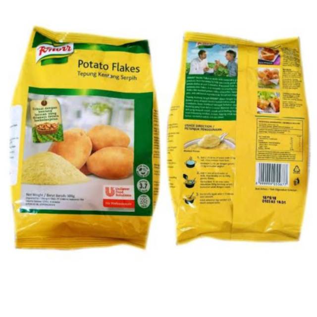 

Knorr Tepung Kentang Serpih 500gr