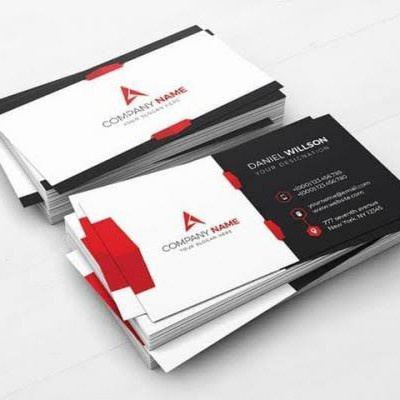 

(BISA COD) cetak kartu nama 2 sisi laminate