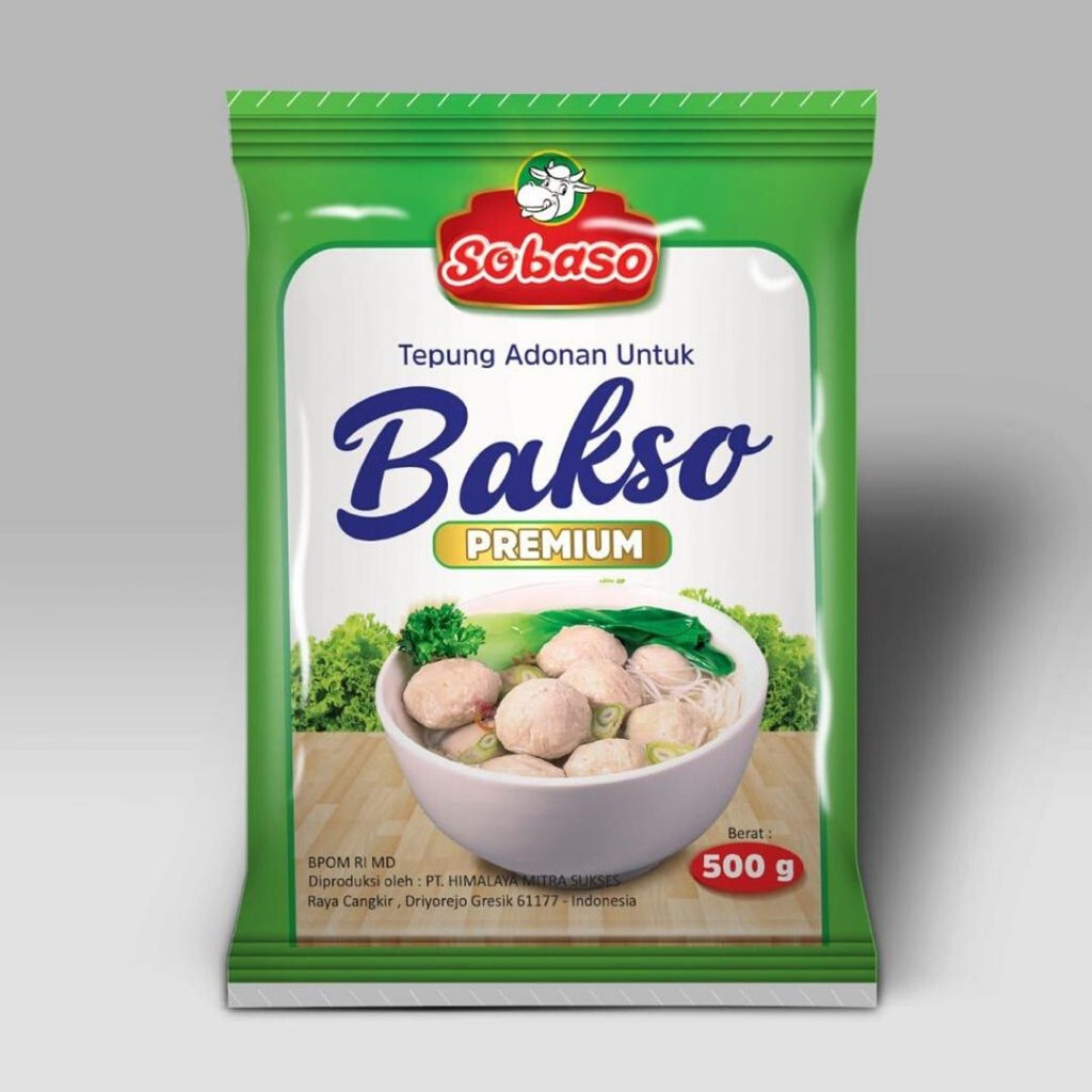 Jual 1 Dus Box Tepung Bakso Praktis Adonan Untuk Bakso Sobaso 500 Gr