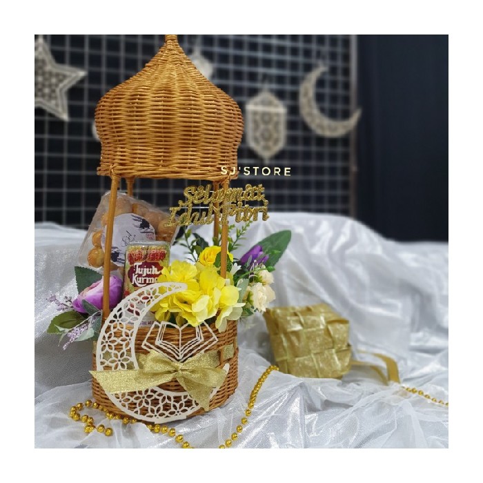

fitri Limited parcel lebaran hiasan - Dekorasi Promo kubah ramadhan idul hampers Tanpa Isi