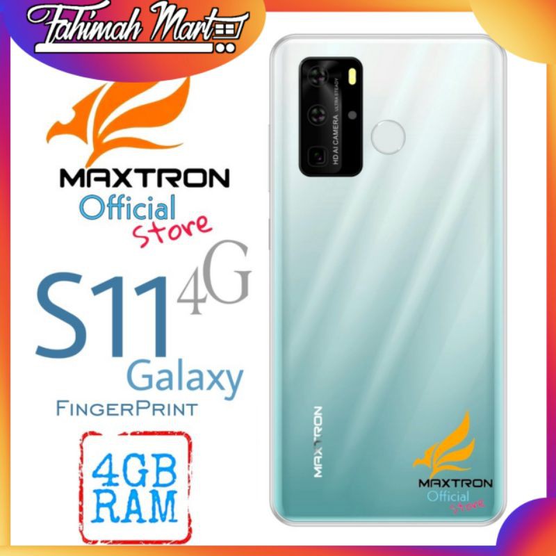 NEW Maxtron S11 Galaxy 2021 RAM 4GB/32GB