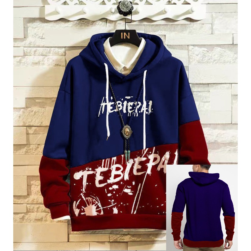 HipNop TEBIBI JAKET SWEATER HOODIE UNISEX JUMPER POLOS VARIASI SELETING PAKAIAN UNISEX WARNA PUTIH