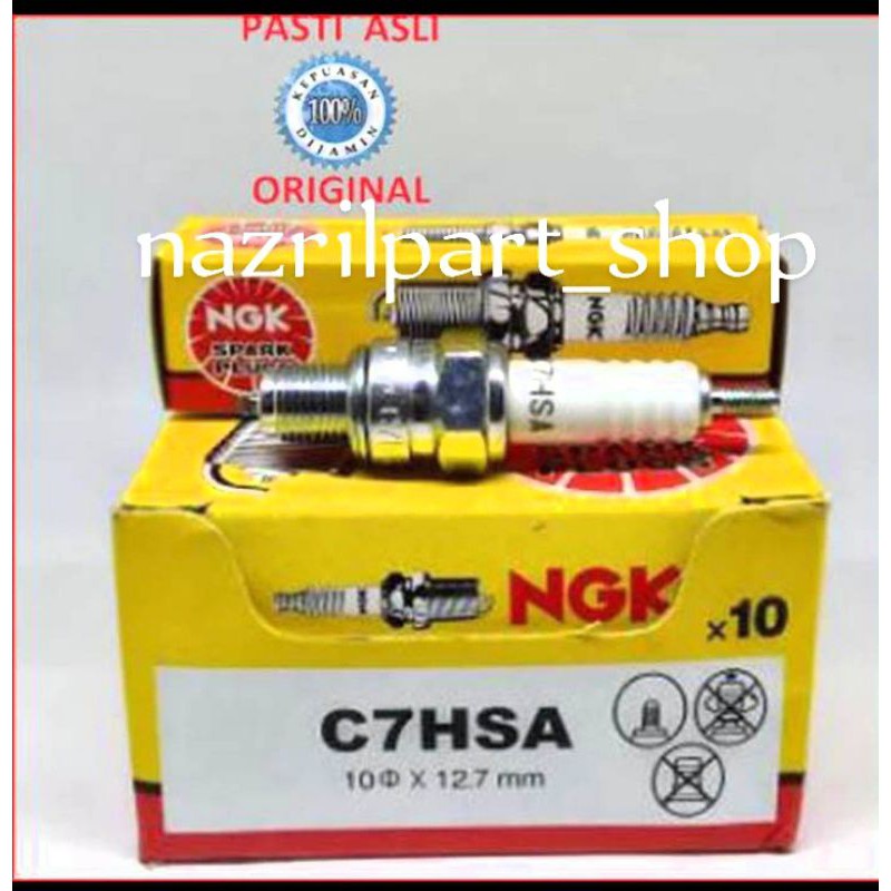 busi C7HSA busi motor bebek NGK