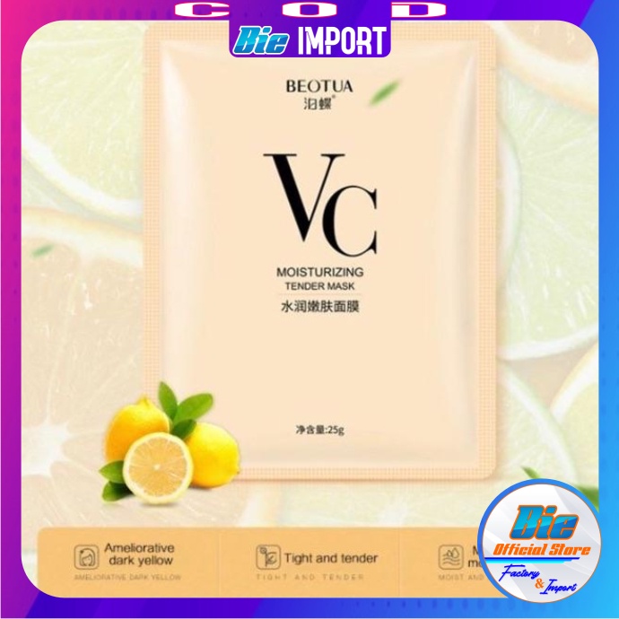 Masker BEOTUA VC Mousturising Tender Mask Sheet