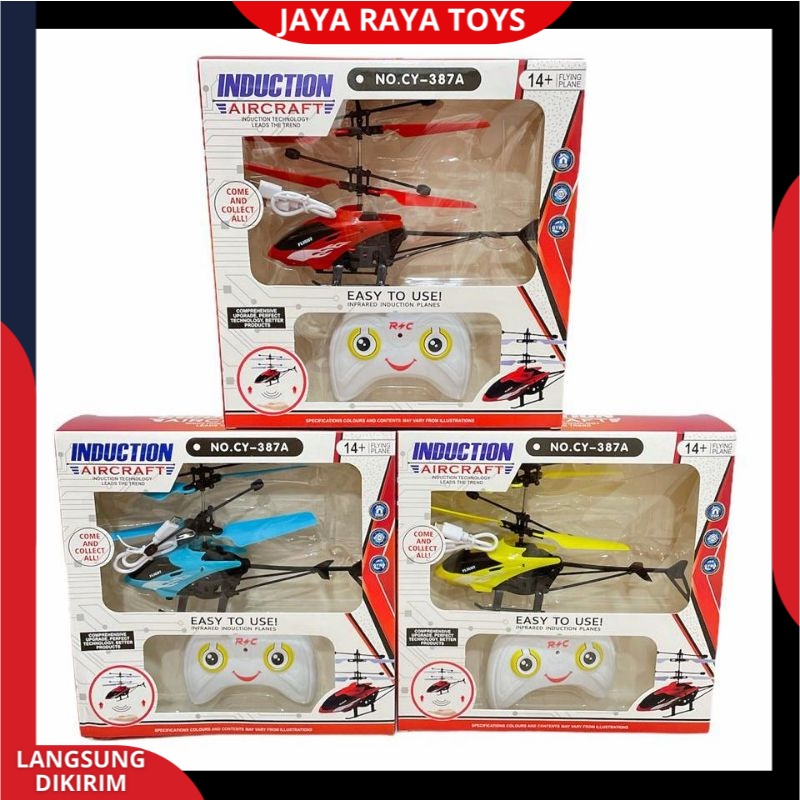 Helicopter Remote Control Mini Quadcoopter Gyro stabil-Flying Mini Drone RC Helicopter batre cas new