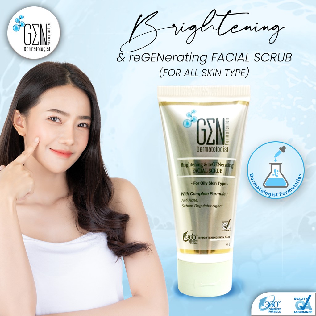 GEN Brightening &amp; Regenerating Facial Scrub