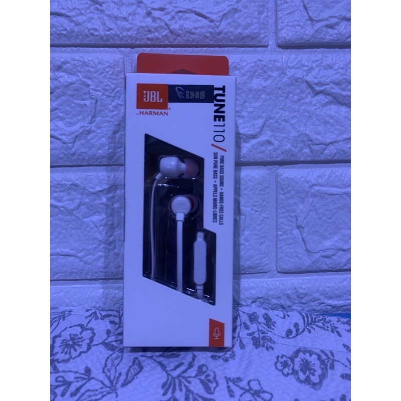Jbl Earphone Tune110 putih