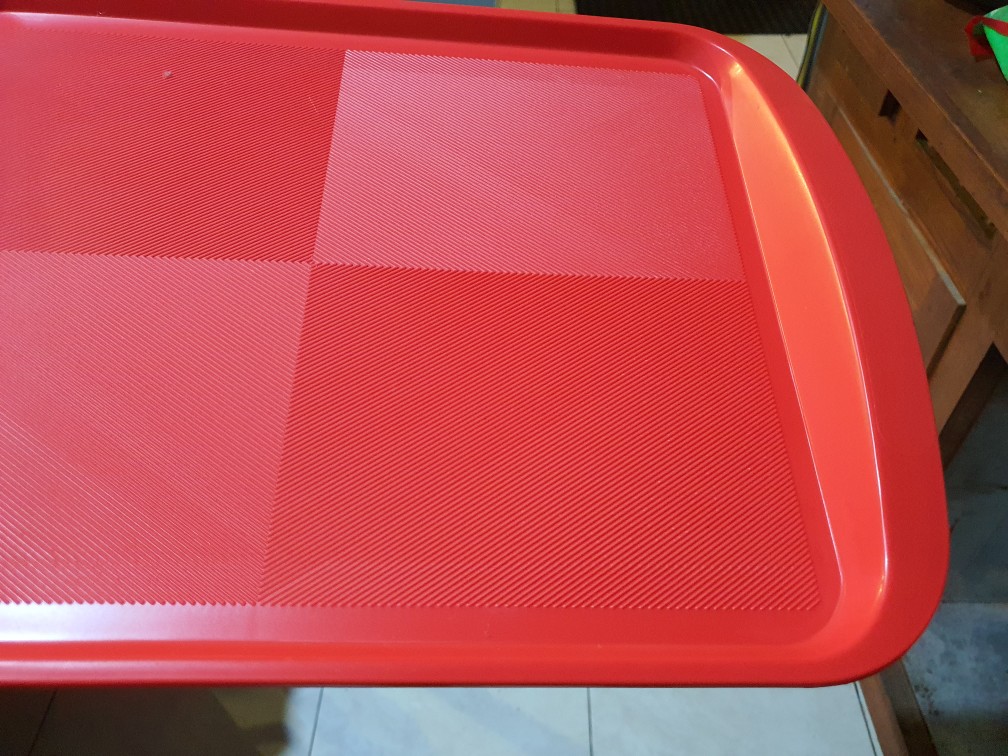 Nampan Plastik Segi Kfc L Warna Lucky Star